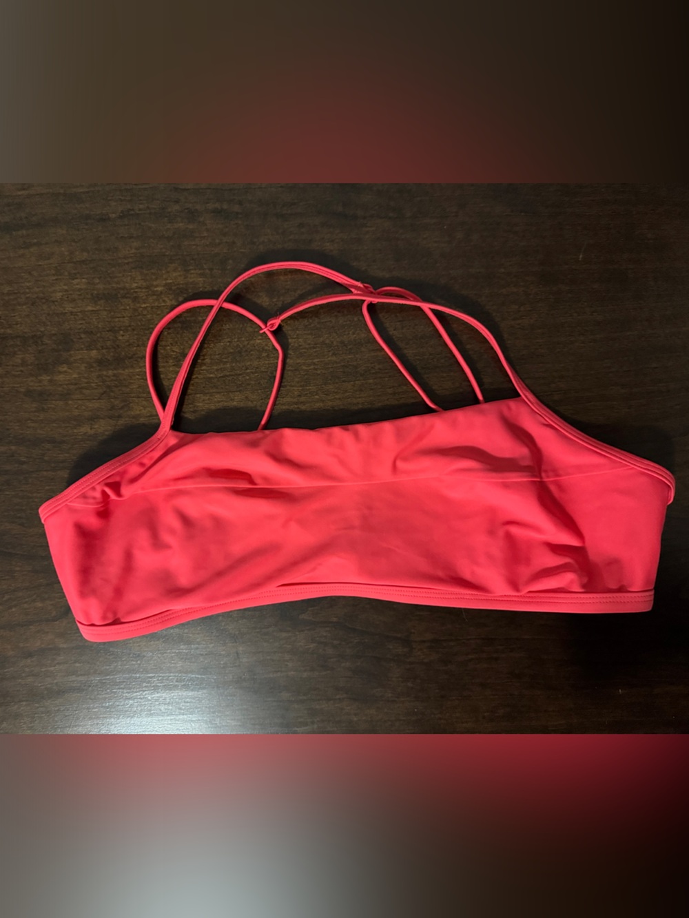 Prana Coral Strappy Bandeau Bikini Top